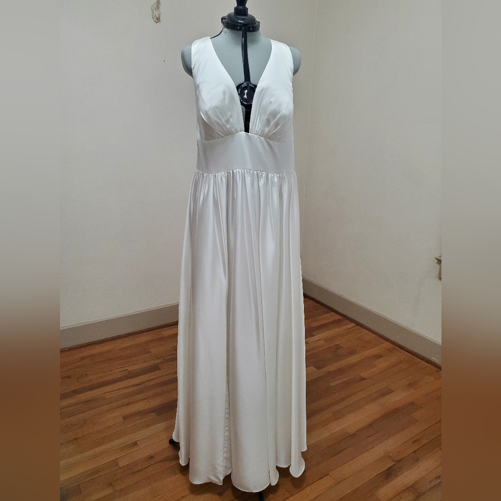 Elegant White Gown
